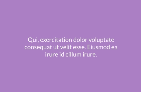 Qui, exercitation dolor voluptate consequat ut velit esse. Eiusmod ea irure id cillum irure.